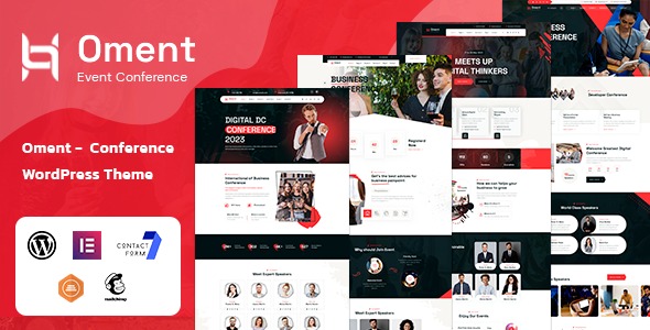 Oment v1.2 Event & Conference WordPress Theme - 活动与会议WordPress主题