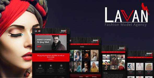 Lavan v4.2.1 时尚模特机构WordPress CMS主题