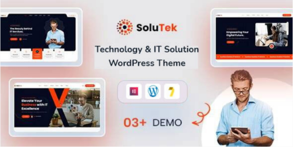 Solutek v1.0 技术与IT服务 WordPress主题