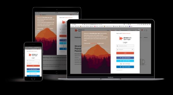 Stranoweb Ajax Login Premium v2.0.7 - 高级Ajax登录解决方案