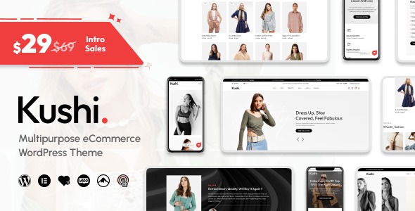 Kushi (v1.0.0) 多功能WooCommerce主题 - 时尚多用途WordPress主题