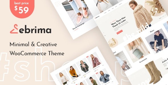 Ebrima (v1.2.7) 极简创意 WooCommerce WordPress主题
