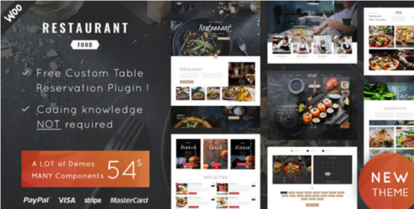 Restaurant Food v3.0 WordPress Theme - 餐厅美食主题模板