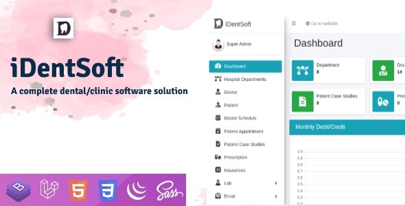 iDentSoft Dental / Clinic Software Solution v2.0 - 牙科诊所软件解决方案