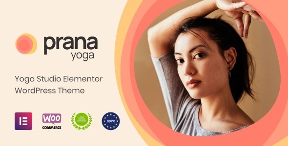 Prana Yoga v1.1.10 Theme for Elementor - 瑜伽主题专为Elementor设计
