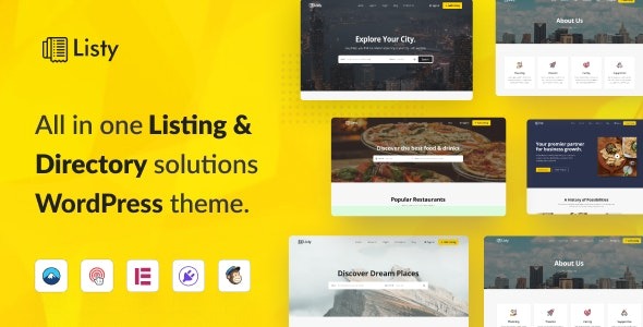 Listy (v1.2.2) 列表与目录解决方案WordPress主题