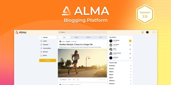 Alma (v3.0) Blogging Platform - 现代化博客平台