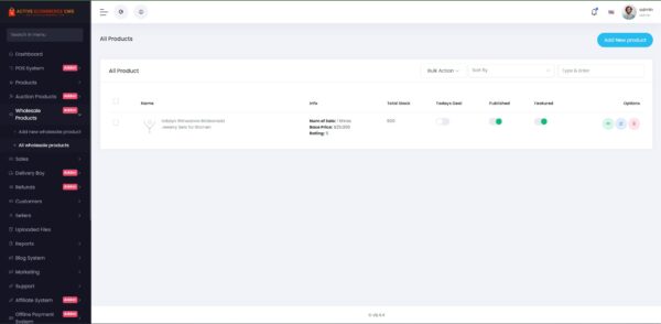 Active eCommerce Wholesale (B-B) Add-on v2.0 - 电子商务批发B2B附加组件