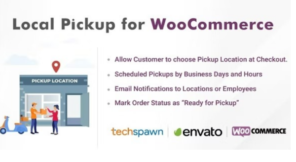 v1.2.12 Local Pickup for WooCommerce 自提地点、日期和时间段插件