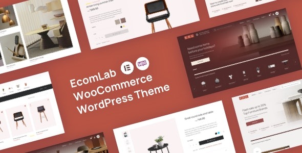 EcomLab (v1.0.1) WooCommerce WordPress主题 - 电子商务网站设计解决方案