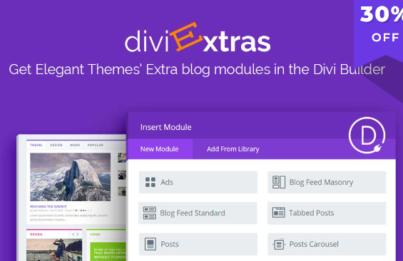 Divi Extras v.1.1.14 [Wp Zone] - 增强Divi主题功能的必备插件