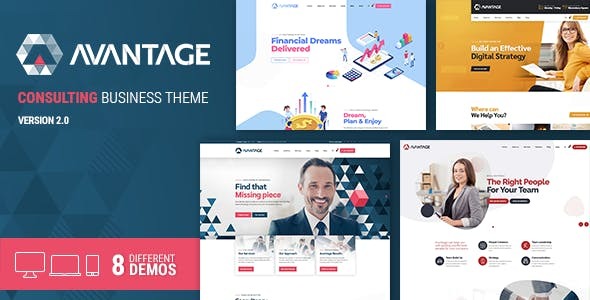 Avante (v3.0) Business Consulting WordPress Theme - 专业商业咨询WordPress主题