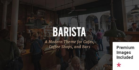 Barista (v2.5.1) 咖啡馆、咖啡店和酒吧的现代主题