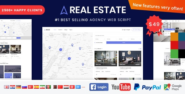 Real Estate Agency Portal v1.7.5 - 房地产中介门户网站WordPress主题