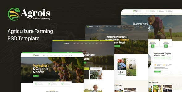 Agrios (v1.2.3) 农业农场WordPress主题