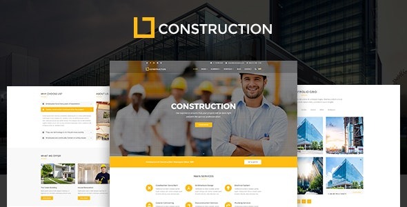 Construction v1.2.4 商业与建筑公司WordPress主题