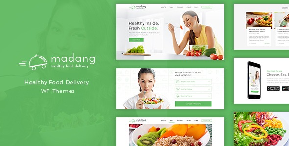 Madang v1.7.9 健康食品外卖营养WordPress主题
