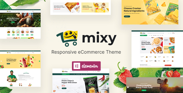 Mixy (v1.0.2) 有机食品商店WordPress主题