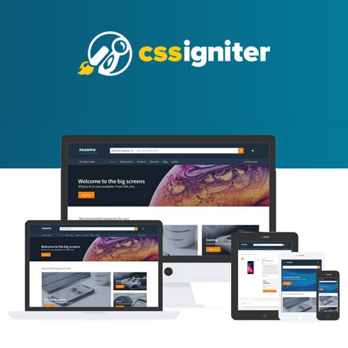 CSS Igniter Nozama v1.4.5 Theme - 响应式电子商务WordPress主题