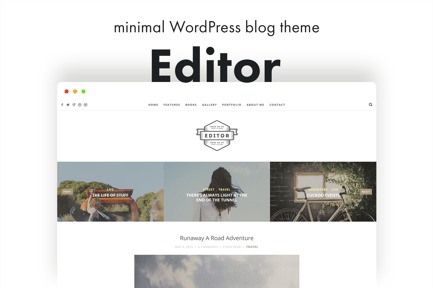 Editor v1.6.0 专为博主打造的WordPress主题