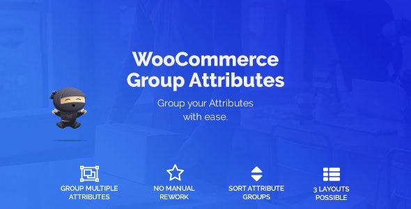 WooCommerce Group Attributes v1.7.10 - WooCommerce分组属性插件
