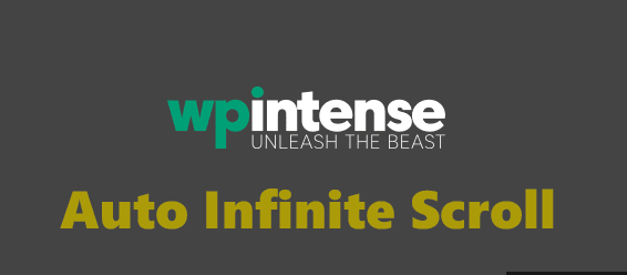 Auto Infinite Scroll by WP Intense v1.59 - WordPress自动无限滚动插件