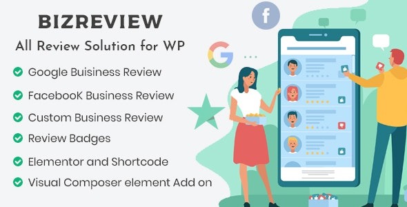 BIZREVIEW v2.6.6 商业评论WordPress插件 - 企业评价与反馈管理工具