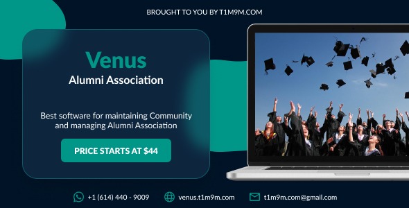 Venus Alumni Association v8.01 - 校友会网站主题