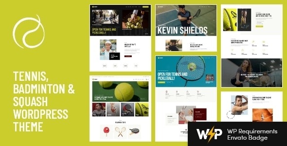 Racquet (v1.12.0) 网球、羽毛球和壁球WordPress主题