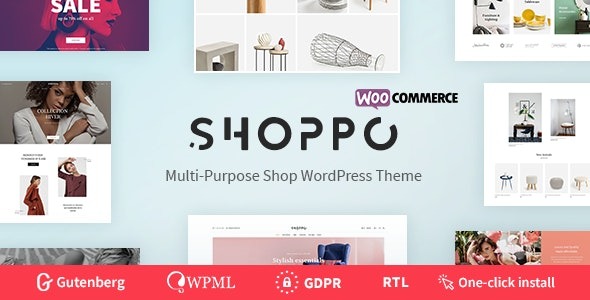 Shoppo (v1.2.0) 多功能WooCommerce商店主题 - 响应式设计，电商解决方案