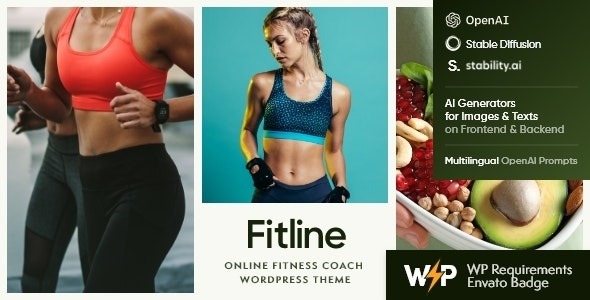 FitLine v1.2.0 在线健身教练WordPress主题