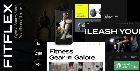 FitFlex (v1.2.0) 健身房与体育用品商店WordPress主题