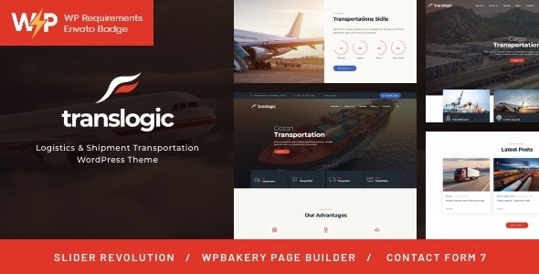 Translogic (v1.2.10) 物流与运输WordPress主题