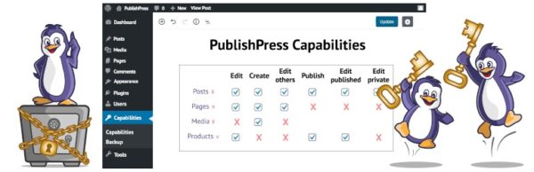 PublishPress Capabilities Pro v2.19.1 - WordPress用户角色和权限管理插件