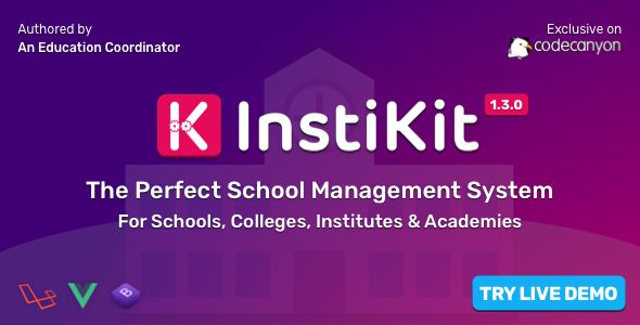 InstiKit School (v4.9.0) 学校管理系统与学校ERP解决方案