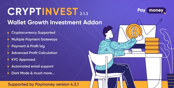 CryptInvest v2.1.3 - 钱包增长投资插件