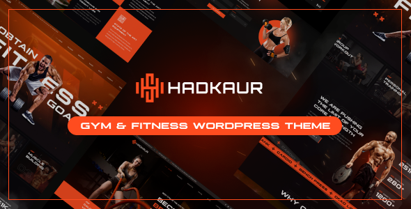 Hadkaur (v1.0.0) 健身与健身房WordPress主题