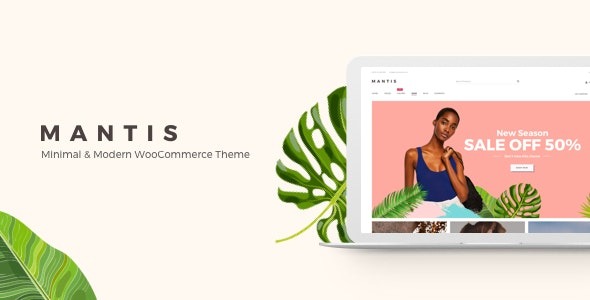 Mantis (v1.7.0) 极简现代 WooCommerce 主题