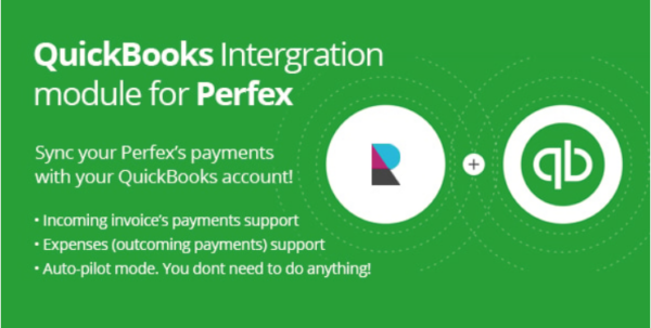 QuickBooks module for Perfex CRM v1.0b – 同步发票、付款和费用