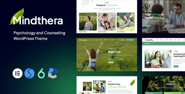 Mindthera v1.0.5 心理学与心理咨询WordPress主题