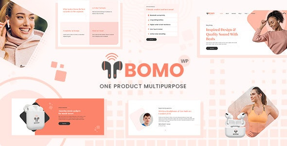 Bomo v1.2.2 Single Product eCommerce - 单产品电子商城WordPress主题