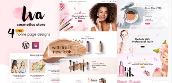 Iva (v3.3) Beauty Store, Cosmetics Shop - 化妆品商店WordPress主题