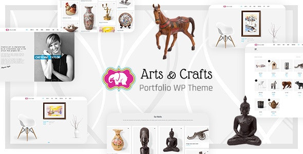 Crafts & Arts (v2.8) 手工艺术家WordPress主题