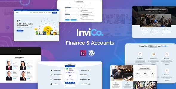 Invico v2.4 WordPress咨询业务主题 - 专业企业网站模板