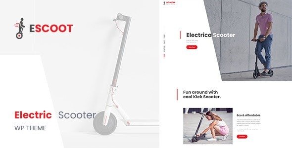 EScoot v1.2.6 单产品WordPress主题 - 专为单一产品打造的电商解决方案