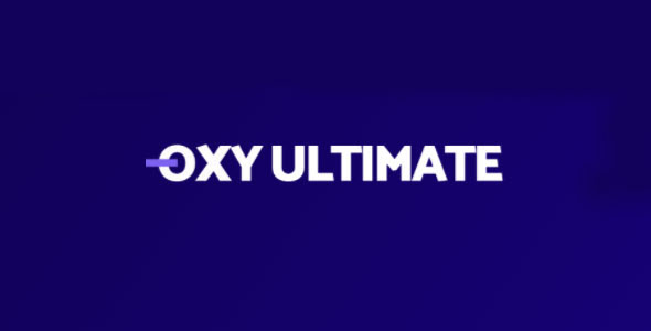 Oxy Ultimate (v1.6.11) - 强大的WordPress页面构建工具