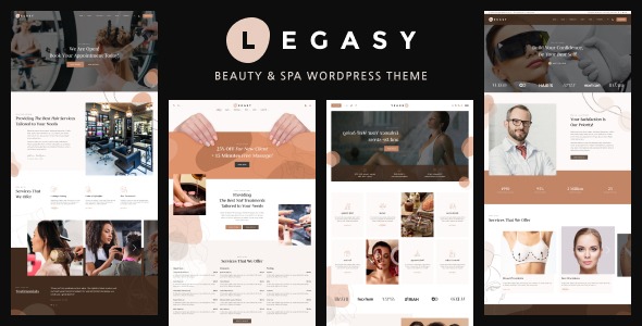 Legasy v1.0.3 Beauty & Spa WordPress Theme - 美容与水疗中心WordPress主题