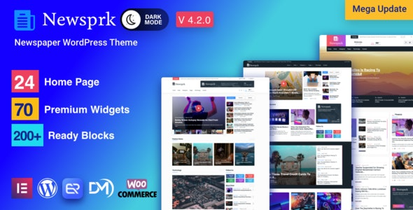 Newsprk v7.4.0 Newspaper WordPress Theme - 新闻博客杂志WordPress主题