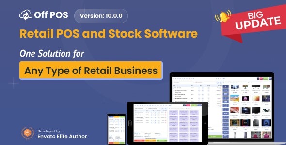 Off POS v10.6 Retail POS and Stock Software - 零售POS和库存管理软件
