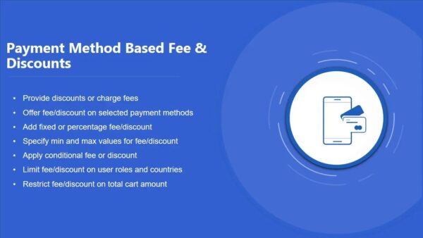 Payment Method Based Fee & Discounts v1.1.2 - WooCommerce支付方式费用与折扣插件